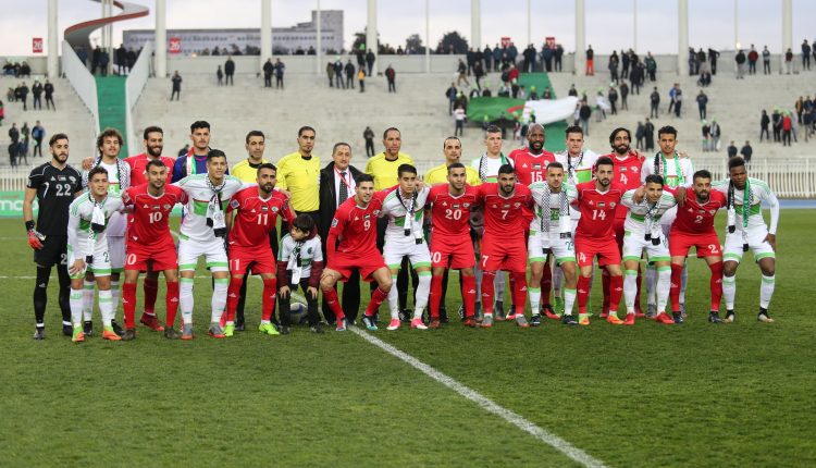 مباراة ودية  : الجزائر (  د21 سنة )  / فلسطين (1/0)