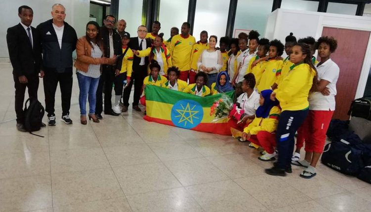 LA SELECTION NATIONALE D’ETHIOPIE EST ARRIVEE A ALGER