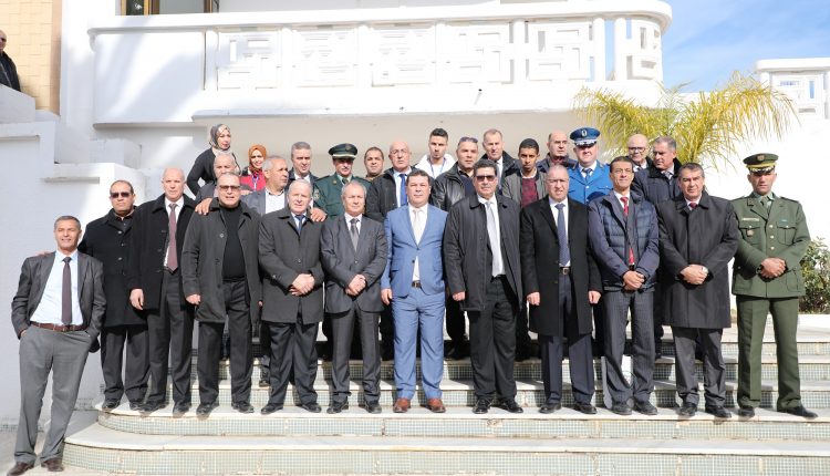 VISITE DE DEUX MINISTRES ET DU WALI D’ALGER  AU CTN DE SIDI MOUSSA