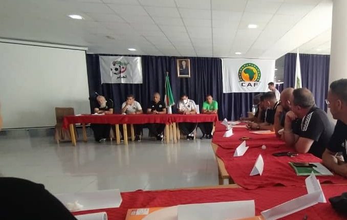 DTN/FORMATION : CLÔTURE DU 1ER MODULE DE LA LICENCE CAF-B- À ALGER