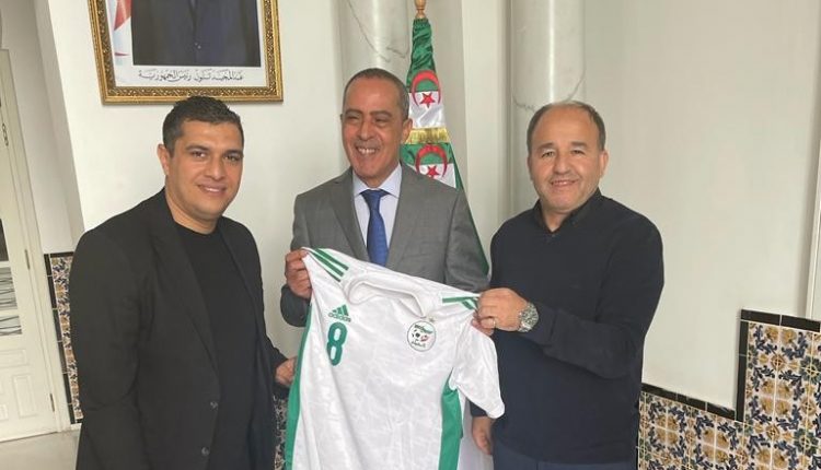 FAF – FTF : M.M. OUKALI & MEDANE RENDENT VISITE A SON EXCELLENCE L’AMBASSADEUR D’ALGERIE A TUNIS