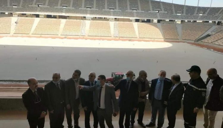 CHAN TOTAL ENERGIES – ALGERIE 2022 :  PREMIERE VISITE D’INSPECTION AU STADE DE BARAKI