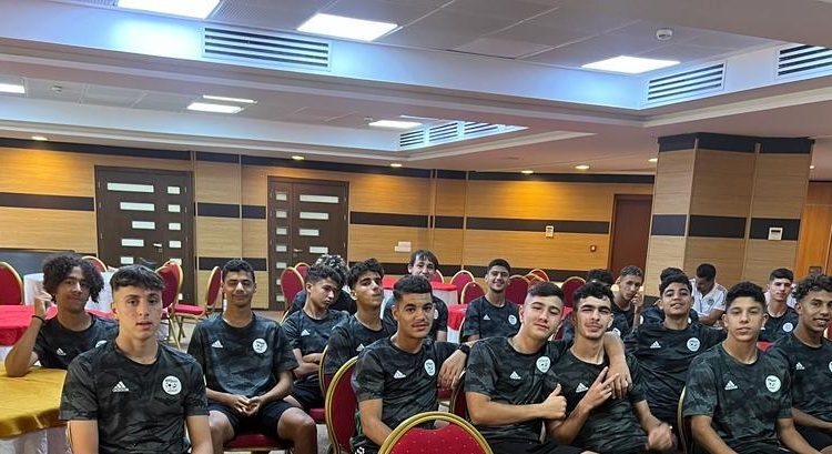 ARAB CUP U17 – ALGERIE 2022 :  SÉANCE VIDÉO POUR LES VERTS CE JEUDI MATIN