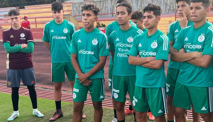 ARAB CUP U17 – ALGERIE 2022 :  LES VERTS FINS PRÊTS POUR LE MATCH DU SOUDAN