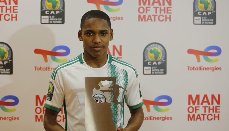 الجزائر 2 – الصومال 0 ( كان 2023 لأقل من 17 سنة ) : اختيار اللاعب اناتوف رجل اللقاء